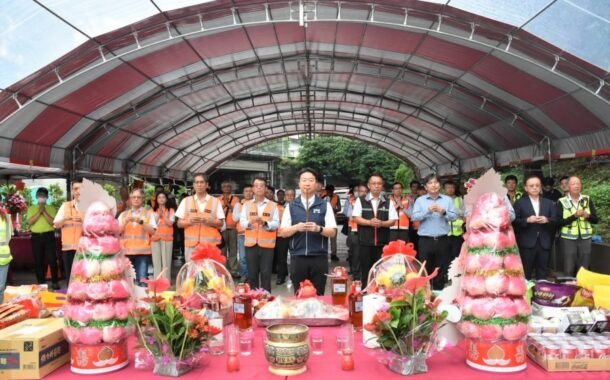 國1圓山交流道及圓山橋改善工程啟動 估118年至119年完工通車