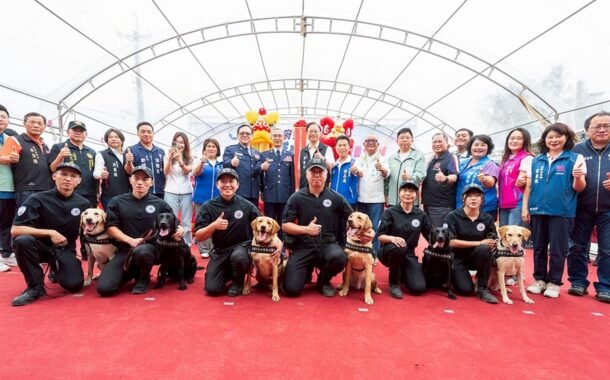 桃園警犬隊廳舍新建工程動土 打造優質友善環境