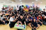 仁武警結合義大反詐大使「大義」 帶領小小波麗士學防詐、護交安