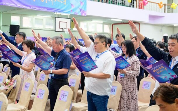 桃市各級學校校長布達張善政：持續挹注資源改善教育政策
