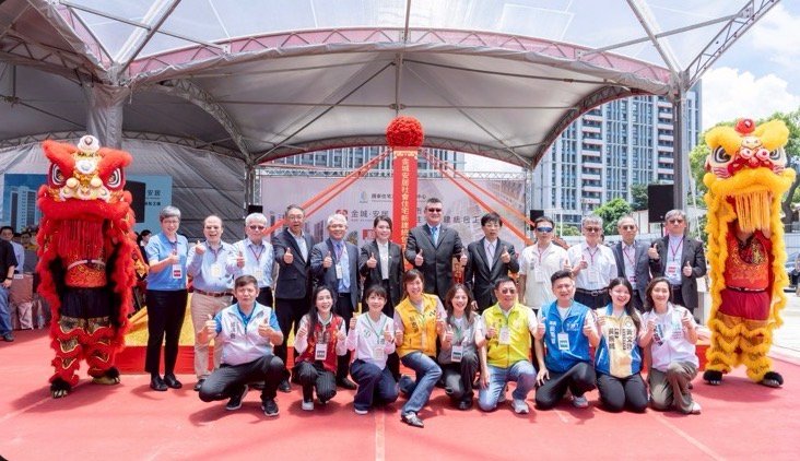 竹市「金城安居」社宅開工 高虹安：逐步落實居住正義