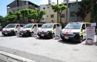 彰化聯合捐贈4輛高規格救護車 首配全自動電動擔架床