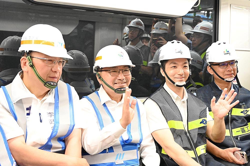 雙北合作里程碑！萬大線動態測試 侯友宜蔣萬安攜手視察