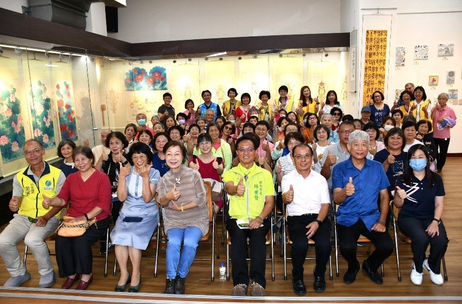 福智基金會「真善美聯展」彰化登場 書畫映照生命之美
