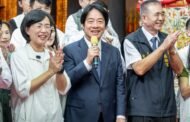 賴總統赴新莊慈祐宮參香祈福 強調堅定守護台灣