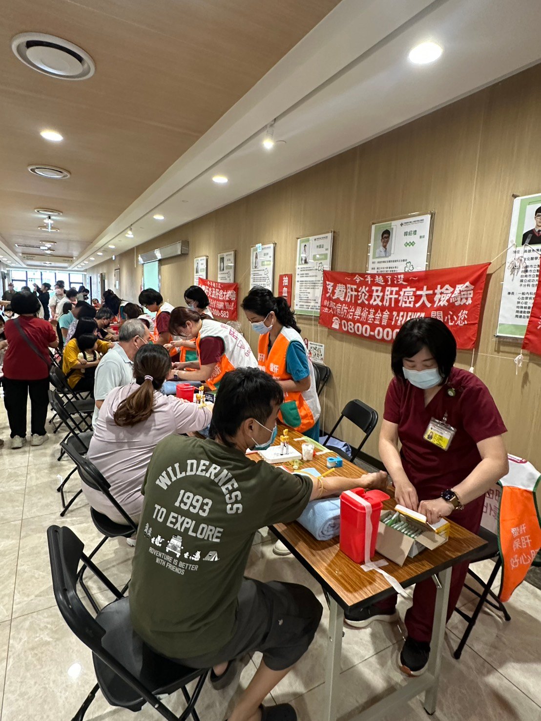 高雄秀傳醫院免費健檢活動 吸引大批民眾參與