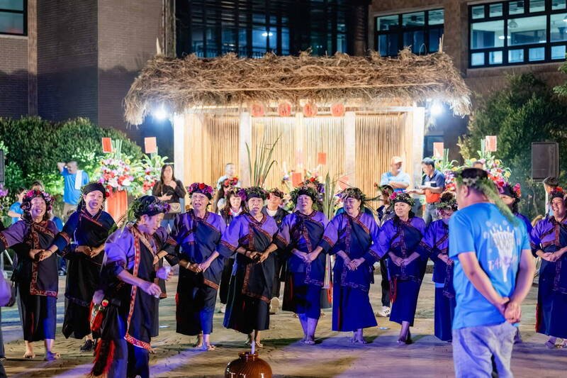 甲仙小林大武壠族夜祭 24日迎太祖重現百年祭儀