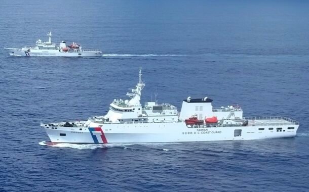 遠航訓練暨海巡外交任務 嘉義艦、澎湖艦抵達帛琉交流